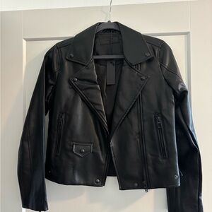 Blank NYC Black Faux Leather Jacket